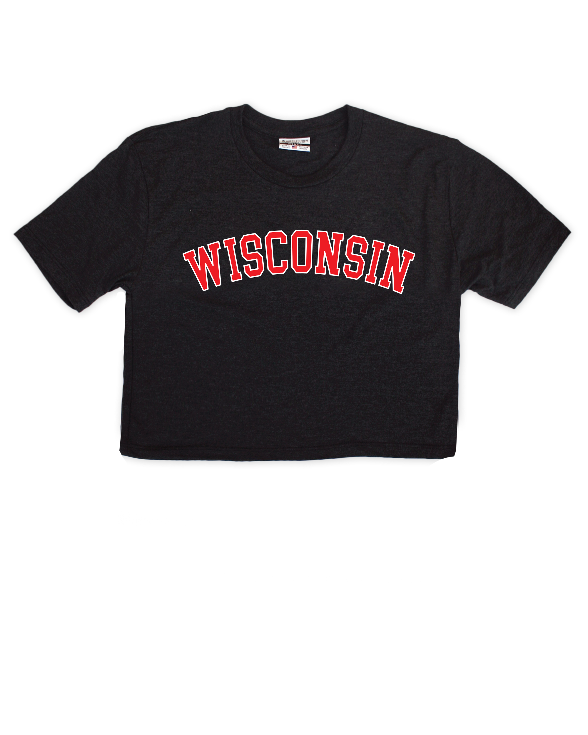 Wisconsin Jersey Crop Top