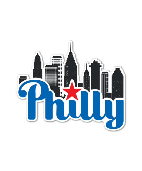 Philly Star Sticker Sticker