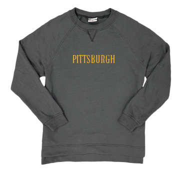 Pitt Simple Black Women’s Sweatshirt