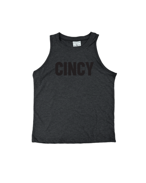 CINCY Puff Print Relaxed Tank