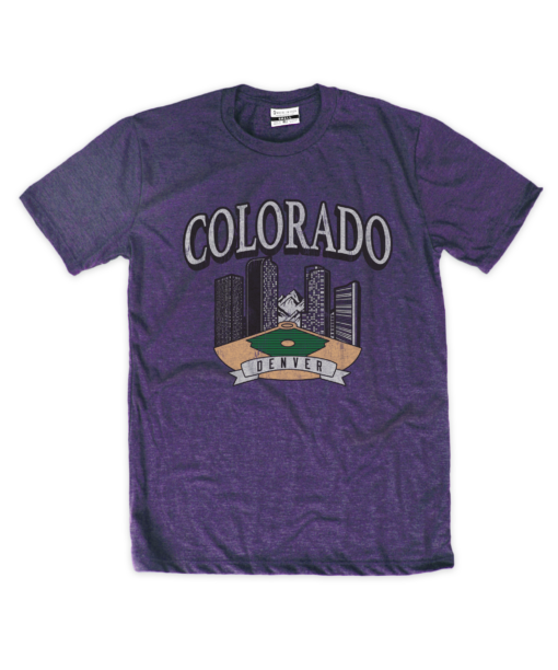Colorado Field Skyline Purple Crew