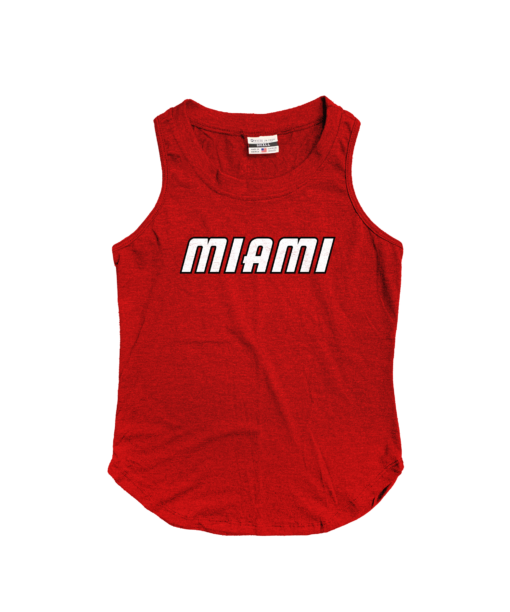 Miami Red Scoop Tank