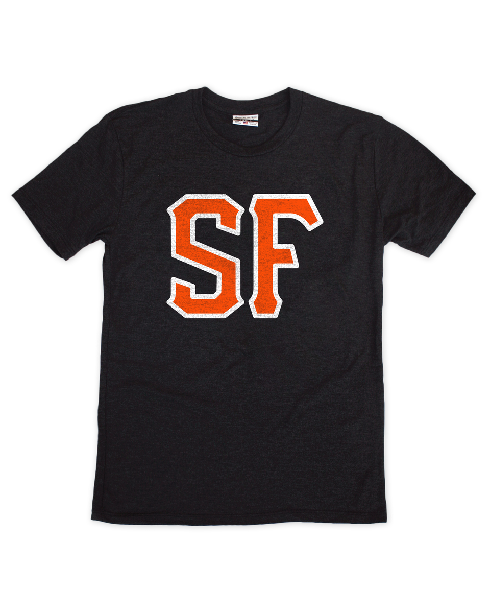 SF Simple Black Crew | Where I'm From