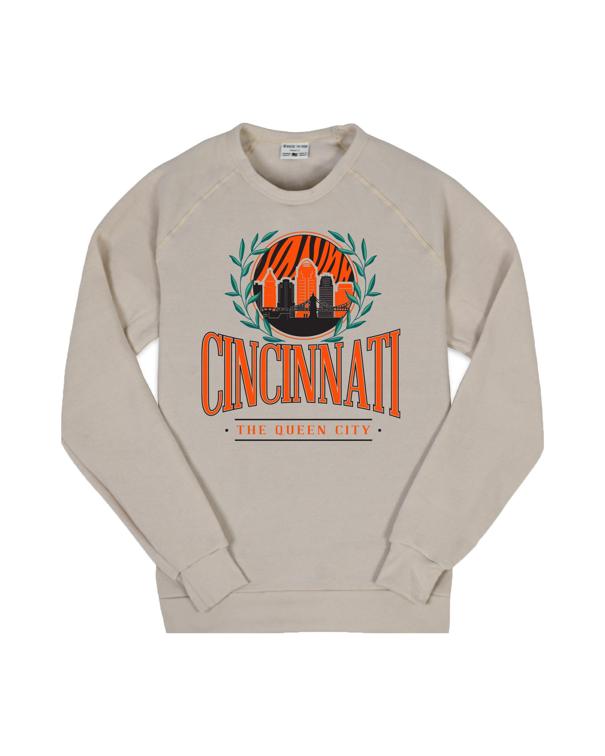 Cincinnati Vines Oatmeal Sweatshirt