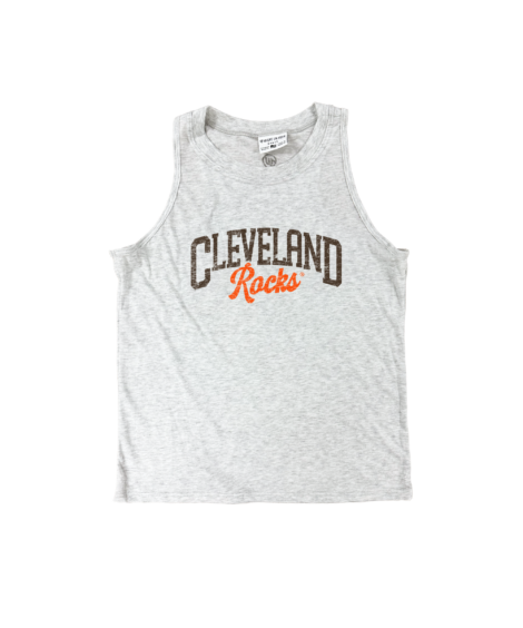 Cleveland Rocks Ash Relaxed Tank