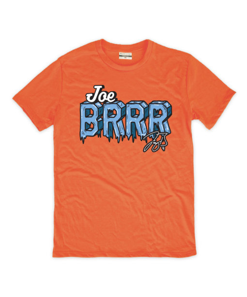 Joe Brrr Ice Orange Crew T-Shirt