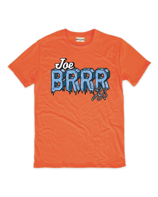 Joe Brrr Ice Orange Crew T-Shirt