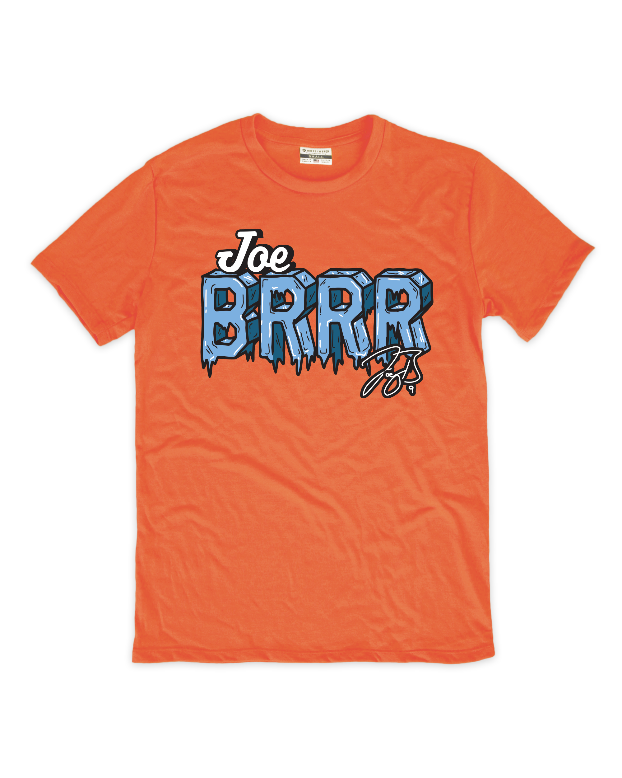 orange joe burrow shirt
