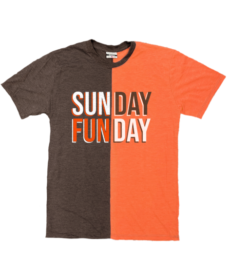 Sunday Funday Split Crew T-Shirt