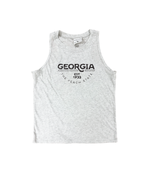 Georgia Swoop Ash Relaxed Tank