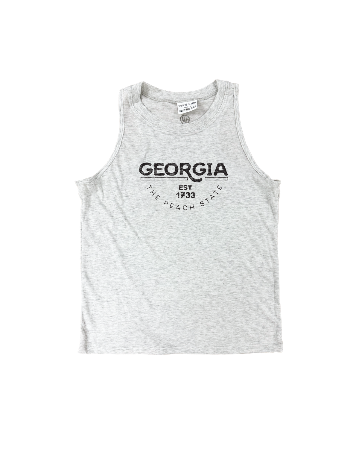Georgia Swoop Ash Relaxed Tank