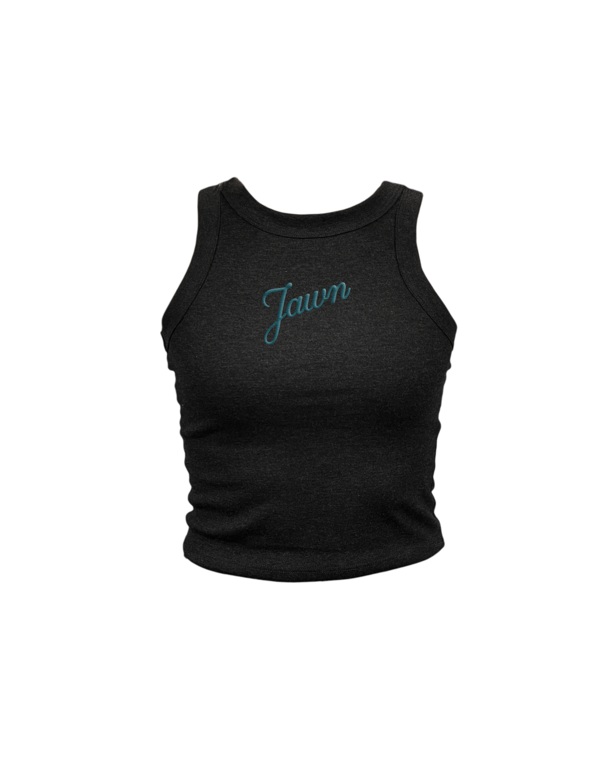 Jawn Embroidered High Neck Tank