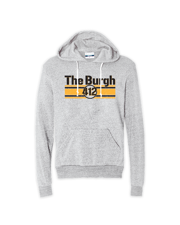 The Burgh 412 Ash Hoodie
