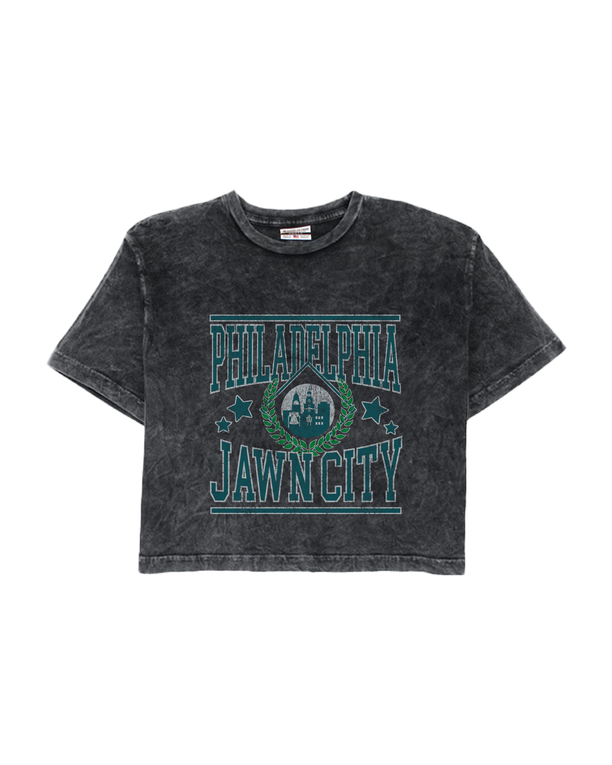 Jawn City Mineral Crop Top
