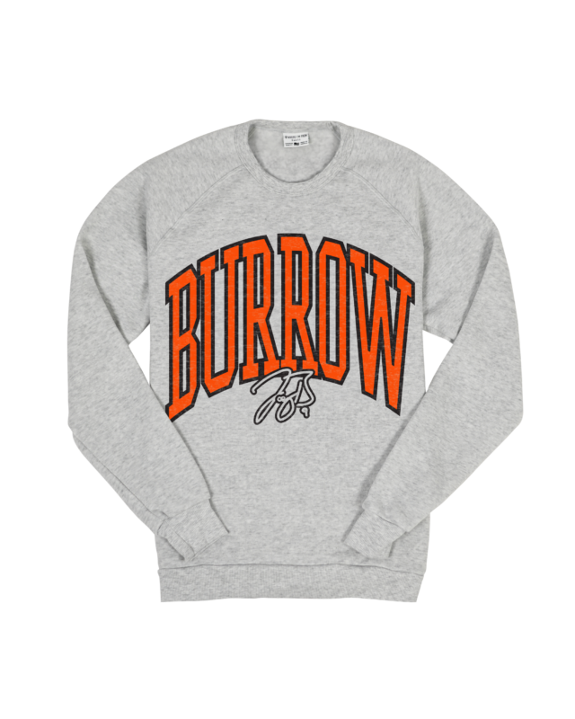 Where I'm from Apparel Burrow Jersey Ash Crop Top