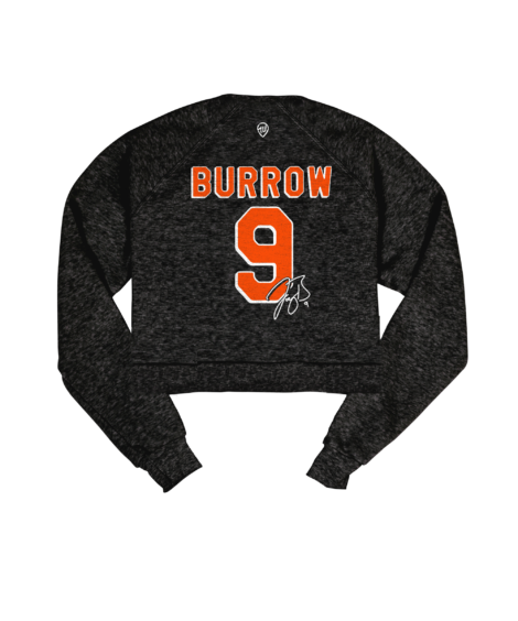 Burrow Jersey Crop Sweatshirt