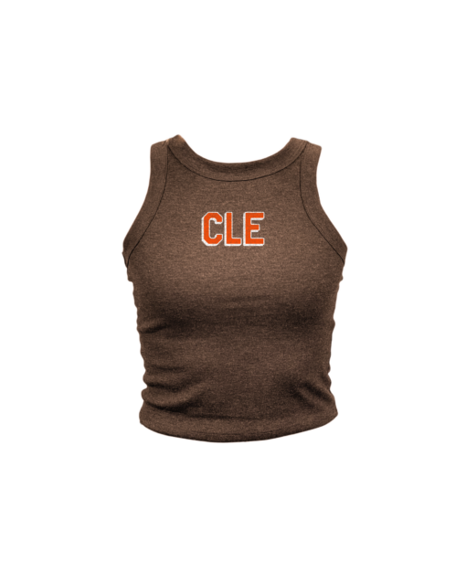 CLE Shadow Brown High Neck Tank