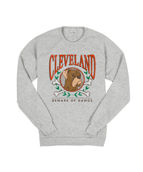 Cleveland Dog Bones Ash Sweatshirt