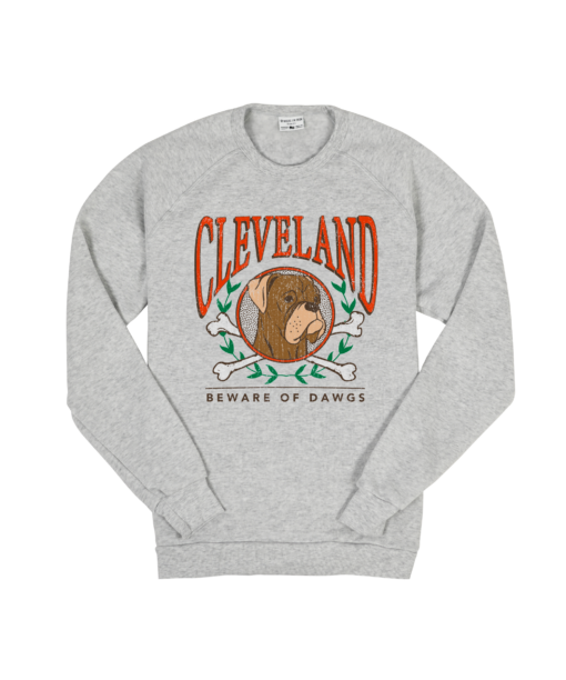 Cleveland Dog Bones Ash Sweatshirt