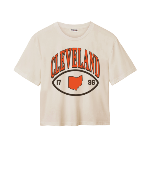 Cleveland Oval Oatmeal Easy Tee