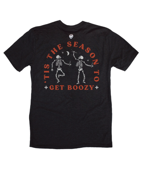 Get Boozy Black Crew T-Shirt