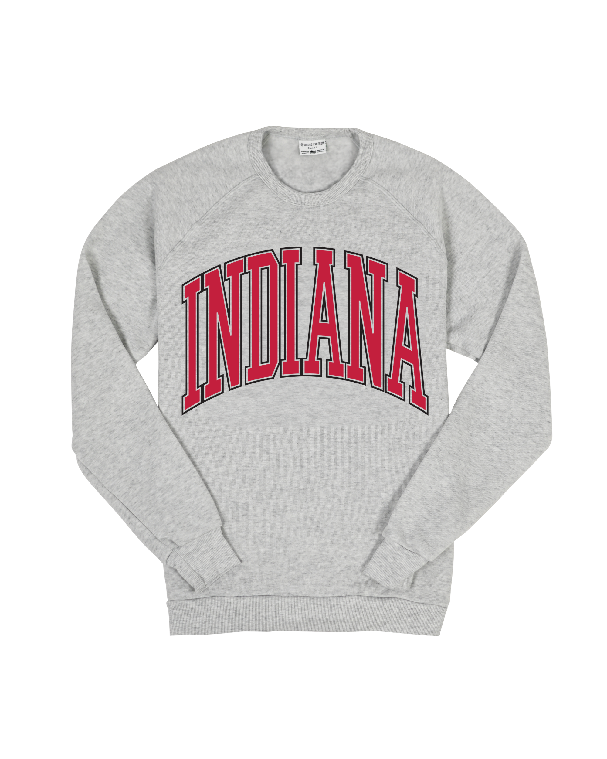 Indiana Oversized Ash Sweatshirt