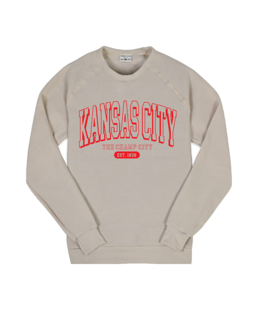 KC Champ City Oatmeal Sweatshirt