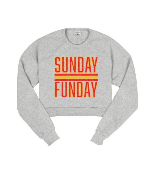 KC Sunday Funday Crop Sweatshirt