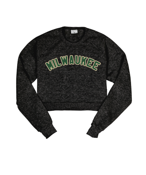 Milwaukee Jersey Crop Sweatshirt