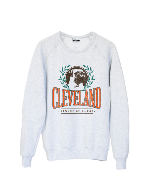 Cleveland Dog Vines Ash Sweatshirt