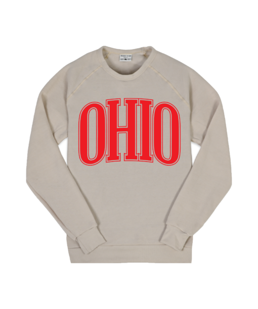 Ohio Oversized Oatmeal Sweatshirt