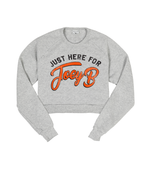 Here For Joey B Crop Sweatshirt