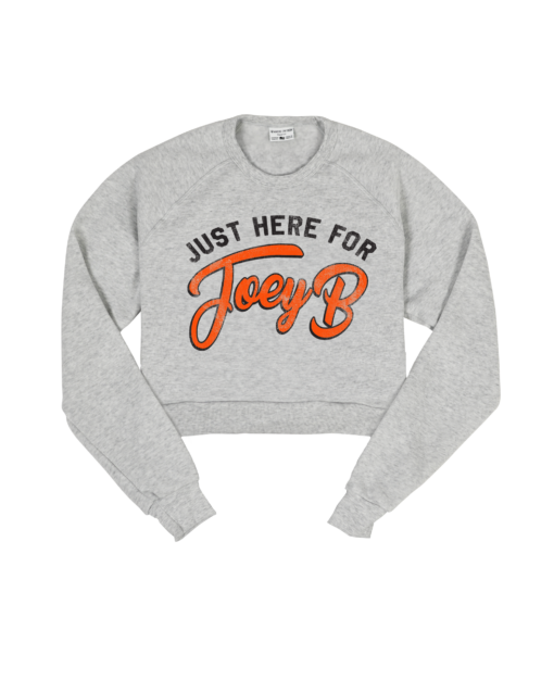 Here For Joey B Crop Sweatshirt
