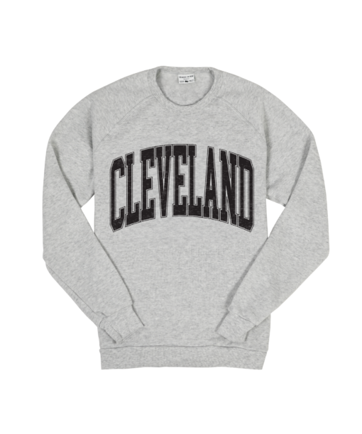 Cleveland Oversized Arch Ash Sweatshirt