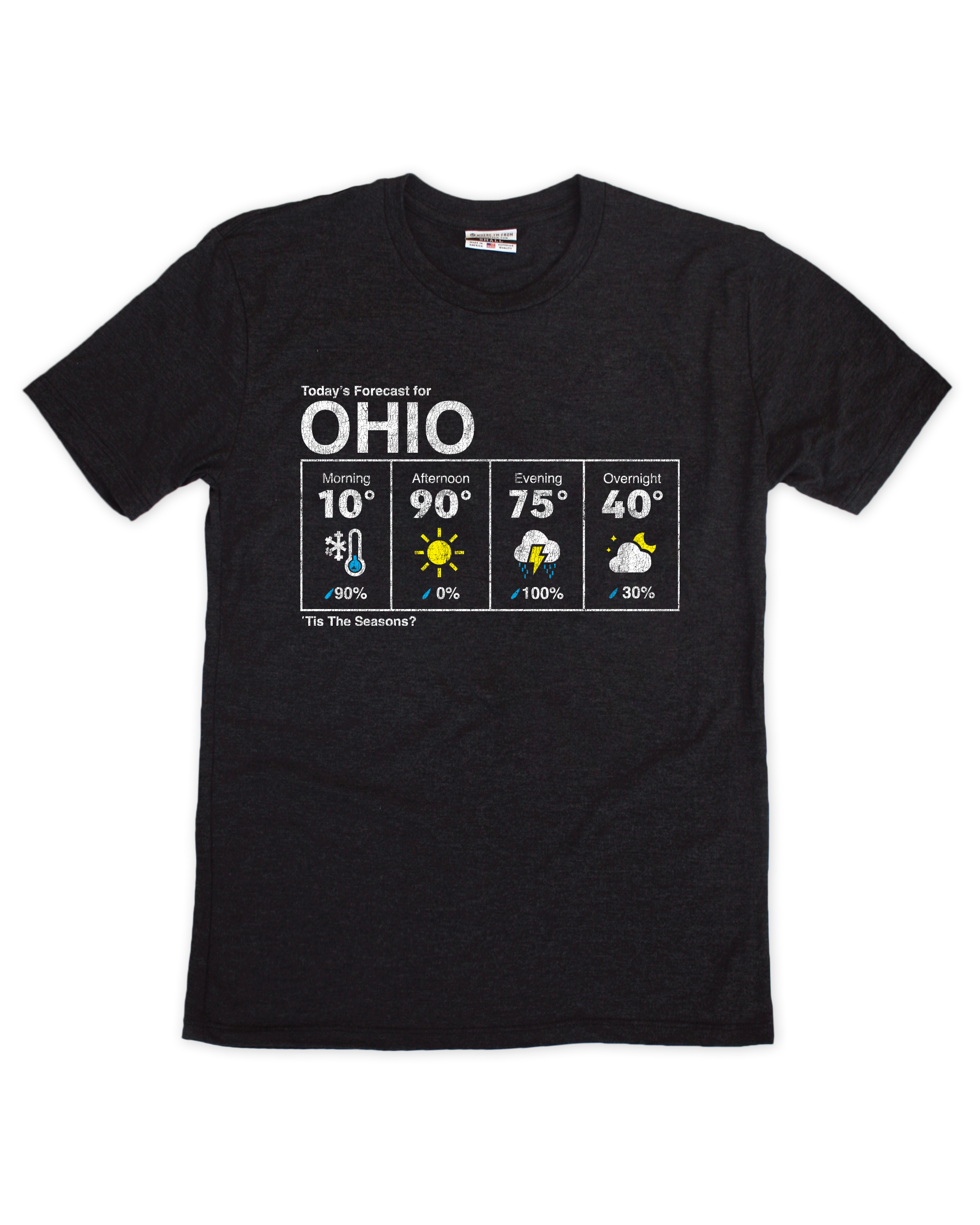 Ohio Weather Black Crew