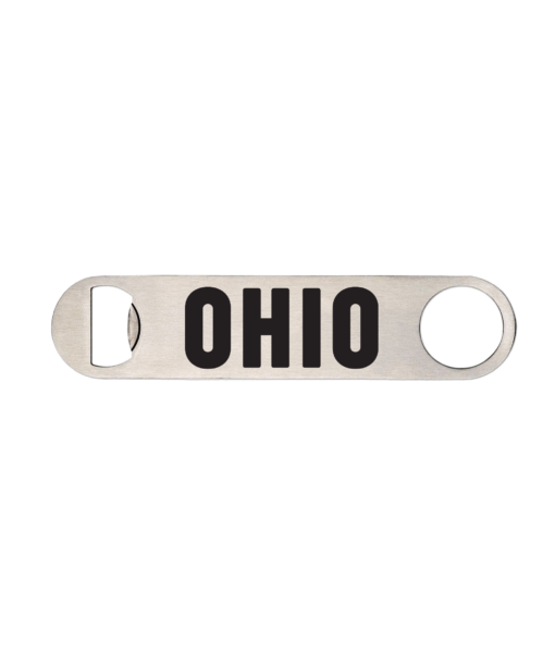 Simple Ohio Bottle Opener - Where I'm Apparel