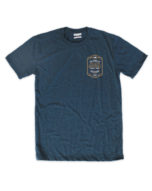 Kentucky Bourbon Navy Crew T-Shirt