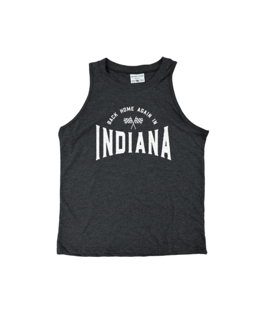 Home Again In Indiana Black Relaxed Tank