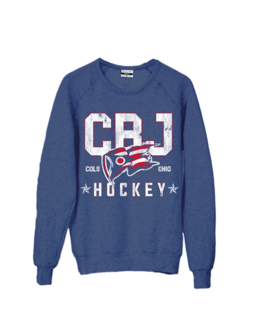 CBJ Hockey Flag Navy Sweatshirt