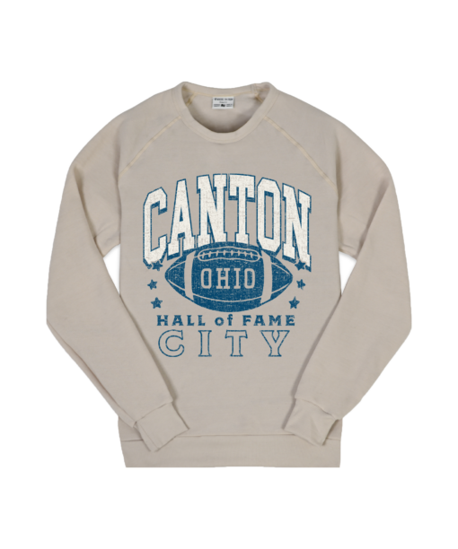 Canton Hall of Fame Oatmeal Sweatshirt