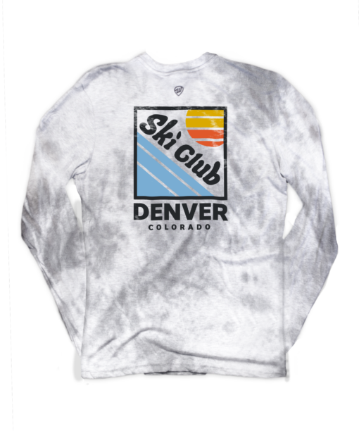 Denver Ski Club Tie Dye Long Sleeve