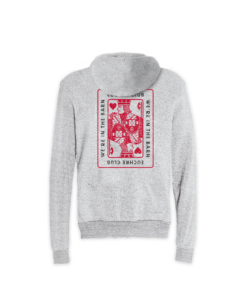 Euchre Club Front/Back Ash Hoodie