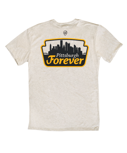 Pittsburgh Forever Front/Back Oatmeal Crew