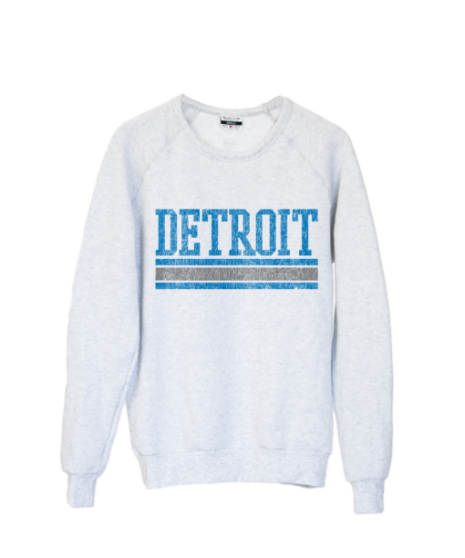 Detroit Stripes Ash Sweatshirt