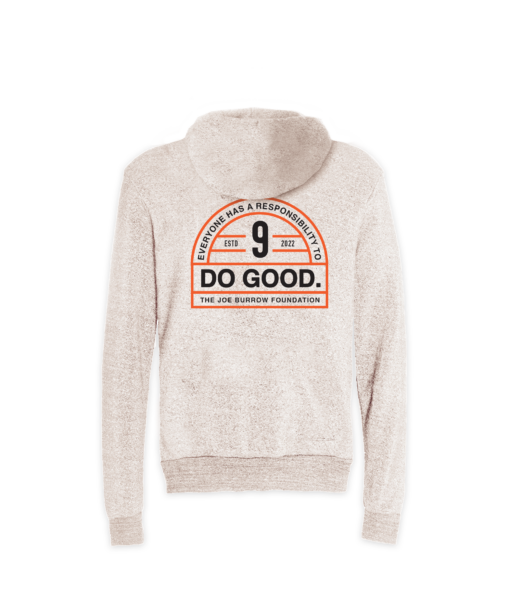 Do Good Oatmeal Hoodie – Joe Burrow Foundation *SHIPS 1-2 WEEKS