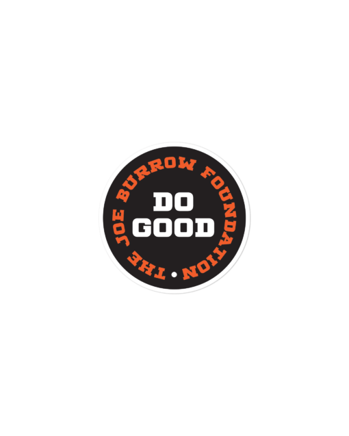 Do Good Circle Sticker – Joe Burrow Foundation