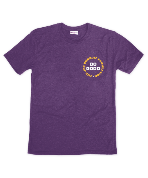 Do Good Front/Back Purple – Joe Burrow Foundation *SHIPS 1-2 WEEKS