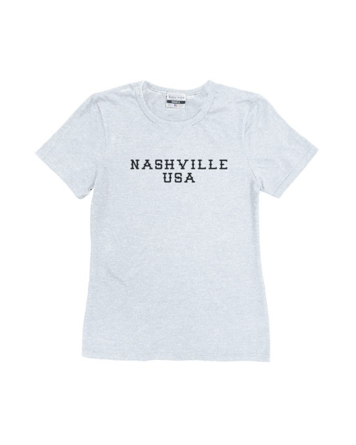 Nashville USA Embroidered Women’s Crew