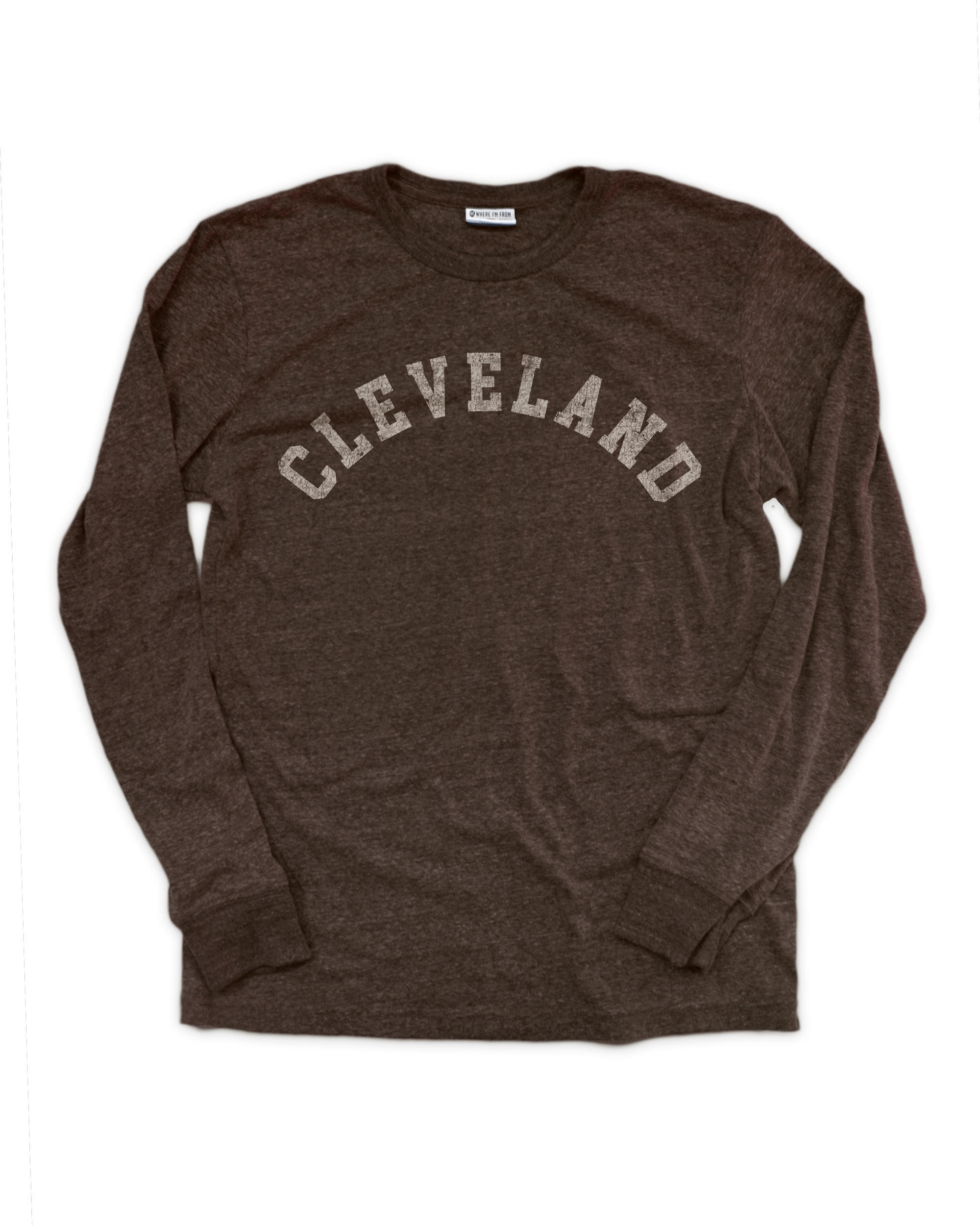 Simple Cleveland Arch Brown Long Sleeve