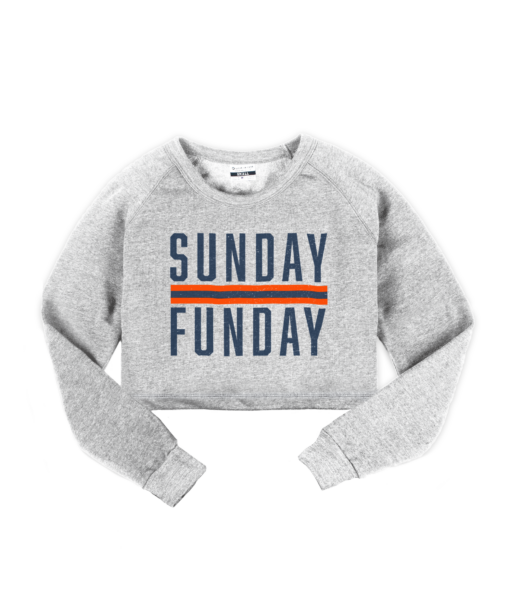 Denver Sunday Funday Crop Sweatshirt